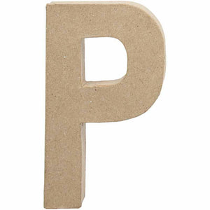 Papier Mache Letter 20Cm- P