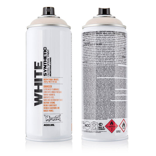 MONTANA WHITE S/PAINT 400ML-WHITE