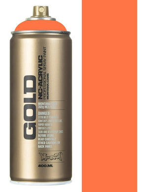 MONTANA GOLD Spray Paint- Fluorescent Power Orange