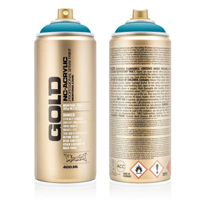 MONTANA S/PAINT GOLD AQUA