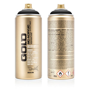 MONTANA GOLD Spray Paint - Shock Black