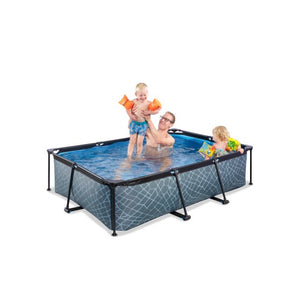 EXIT Frame Pool 220x150x60cm (12v Cartridge