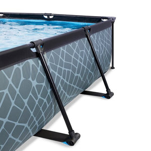 EXIT Frame Pool 220x150x60cm (12v Cartridge