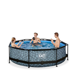 EXIT Frame Pool ø300x76cm (12v Cartridge