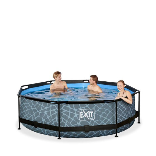 EXIT Frame Pool ø300x76cm (12v Cartridge