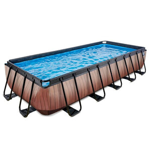 EXIT Frame Pool 5.4x2.5x1m (12v Cartridge filter