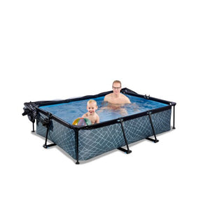 EXIT Frame Pool 220x150x60cm (12v Cartridge