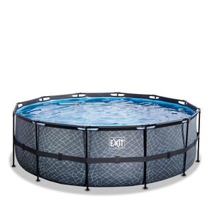 EXIT Frame Pool ø427x122cm (12v Cartridge