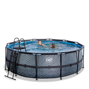 EXIT Frame Pool ø427x122cm (12v Cartridge