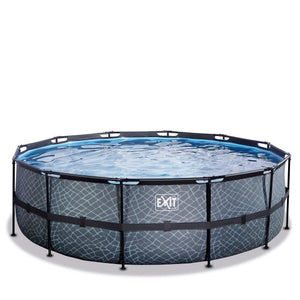 EXIT Frame Pool ø450x122cm (12v Cartridge