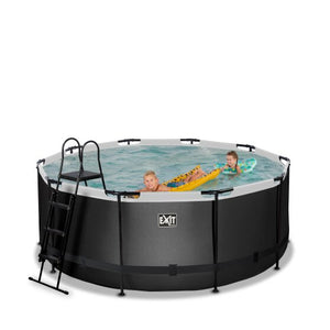 EXIT Frame Pool ø360x122cm (12v Sand filter