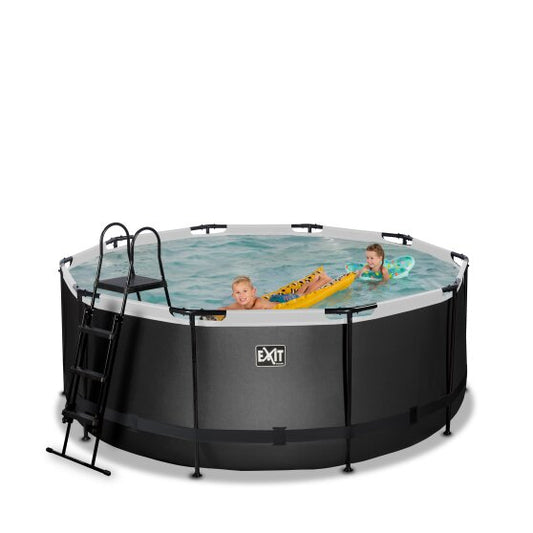 EXIT Frame Pool ø360x122cm (12v Sand filter