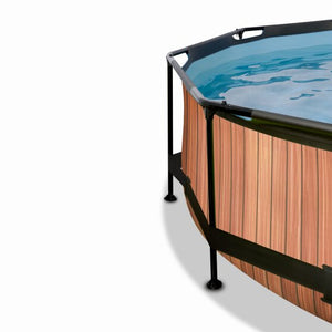 EXIT Frame Pool ø244x76cm (12v Cartridge filter)