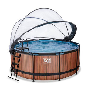 EXIT Frame Pool ø360x122cm (12v Sand filter