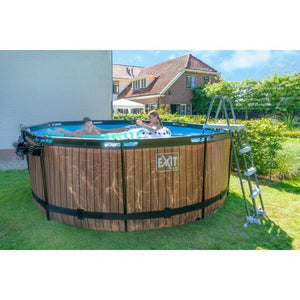 EXIT Frame Pool ø360x122cm (12v Sand filter