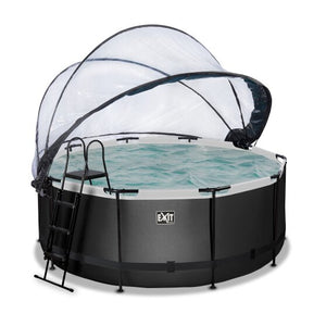 EXIT Frame Pool ø360x122cm (12v Sand filter