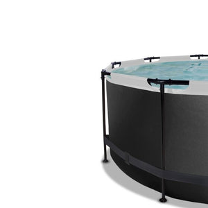 EXIT Frame Pool ø360x122cm (12v Sand filter