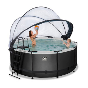 EXIT Frame Pool ø360x122cm (12v Sand filter