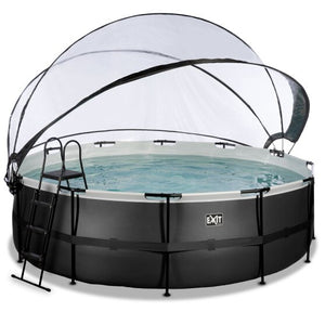 EXIT Frame Pool ø450x122cm (12v Sand filter)