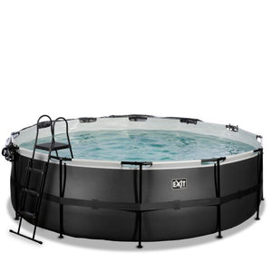 EXIT Frame Pool ø450x122cm (12v Sand filter)