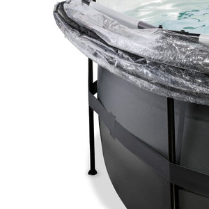 EXIT Frame Pool ø450x122cm (12v Sand filter)