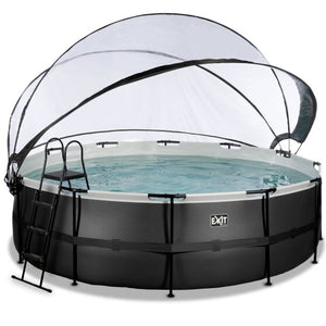 EXIT Frame Pool ø488x122cm (12v Sand filter)