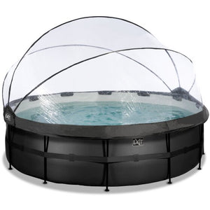 EXIT Frame Pool ø488x122cm (12v Sand filter)