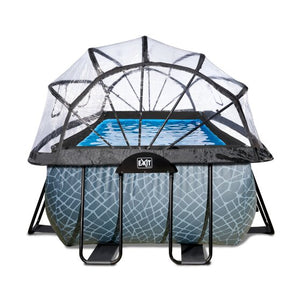 EXIT Frame Pool 4x2x1.22m (12v Sand filter)