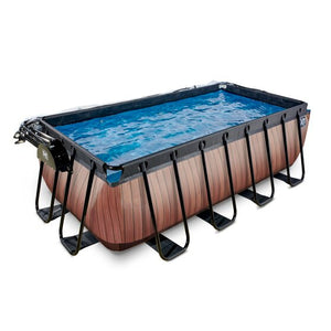 EXIT Frame Pool 4x2x1.22m (12v Sand filter)