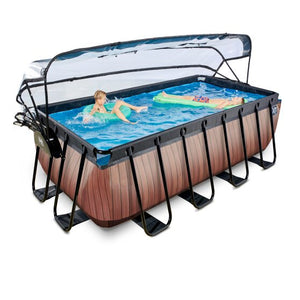 EXIT Frame Pool 4x2x1.22m (12v Sand filter)