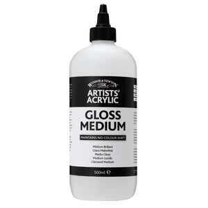 W/N ARTIST ACRYLIC MEDIUM-500ML GLOSS MEDIUM