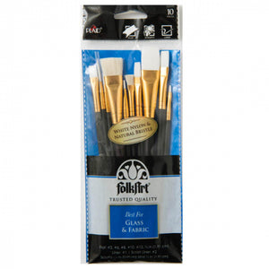 F/A Glass & Fabric Brush 10pc Set