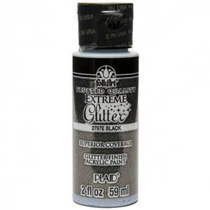 F/A Etreme Glitter - Black 2oz