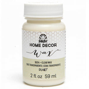 FA Chalk Paint 2oz Wax - Clear