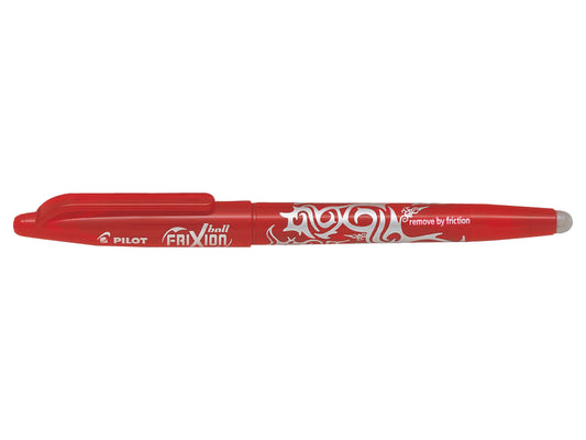 PILOT FRIXION RED ROLLERBALL PEN  X 12
