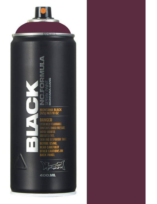 Montana Black Spray Paint - Amethyst