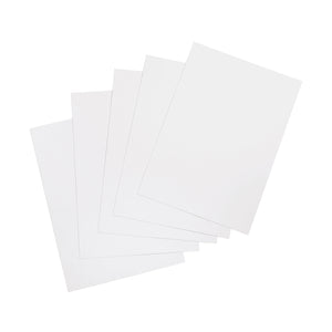 5* BINDING CARD WHITE