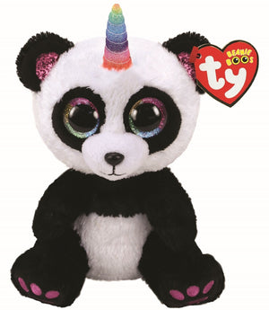 Beanie Boo Buddy-Paris Panda W/Horn