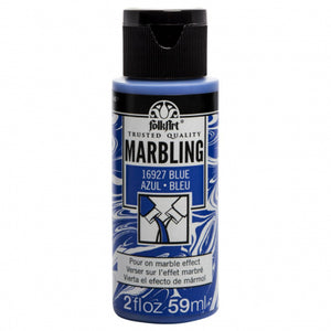 2oz FA Marbling Ink Blue