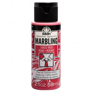 2oz FA Marbling Ink Red