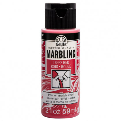 2oz FA Marbling Ink Red