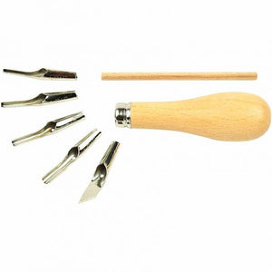 LINO CUTTER SET 5 ASST