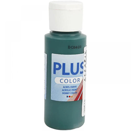 Plus Colour Craft Paint - Dark Green 60ml