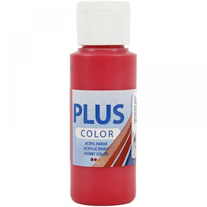 Plus Color Paint,60ml crimson