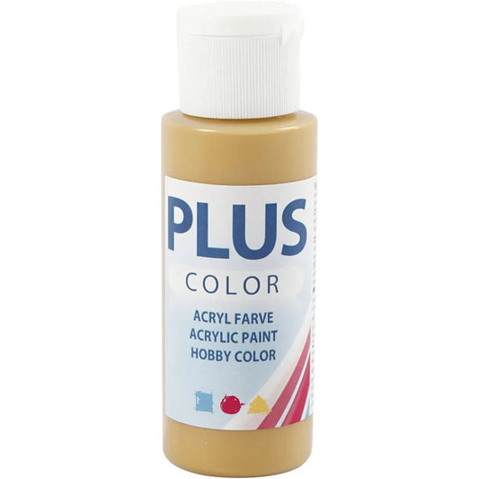 Plus Colour Craft Paint - Gold 60ml