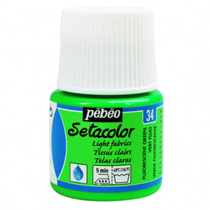 Setacolor L Fabrics 45ml Fluo Green