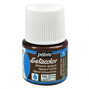 Setacolor Opaque 45ml Choc Chip Shimmer