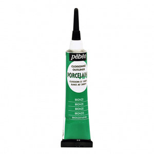 Porcelaine Outliner 20ml Bronze Green