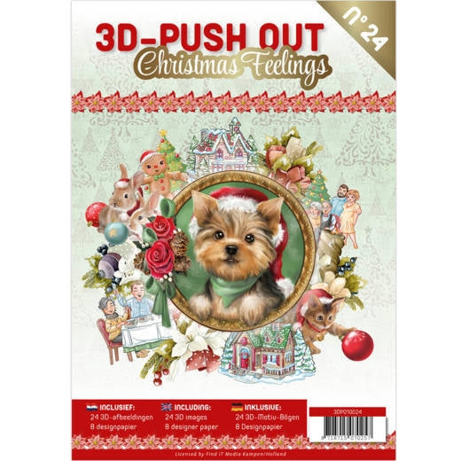 3D Push Out book 22 - Christmas Feelings