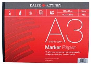 GRAPHIC SERIES MARKER PAD A3 70G 50SH